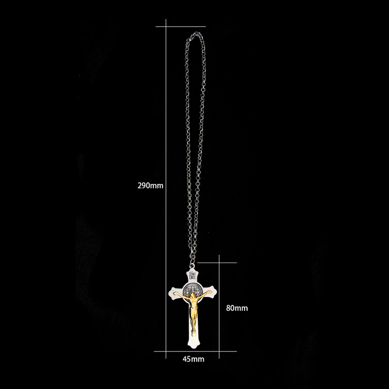 Crucifixul lui Iisus Cruce Ornamente pandantiv pentru mașină Brelocuri Oglindă retrovizoare Decorare suspendată Decor auto Accesorii pentru mașini Cadouri de stil