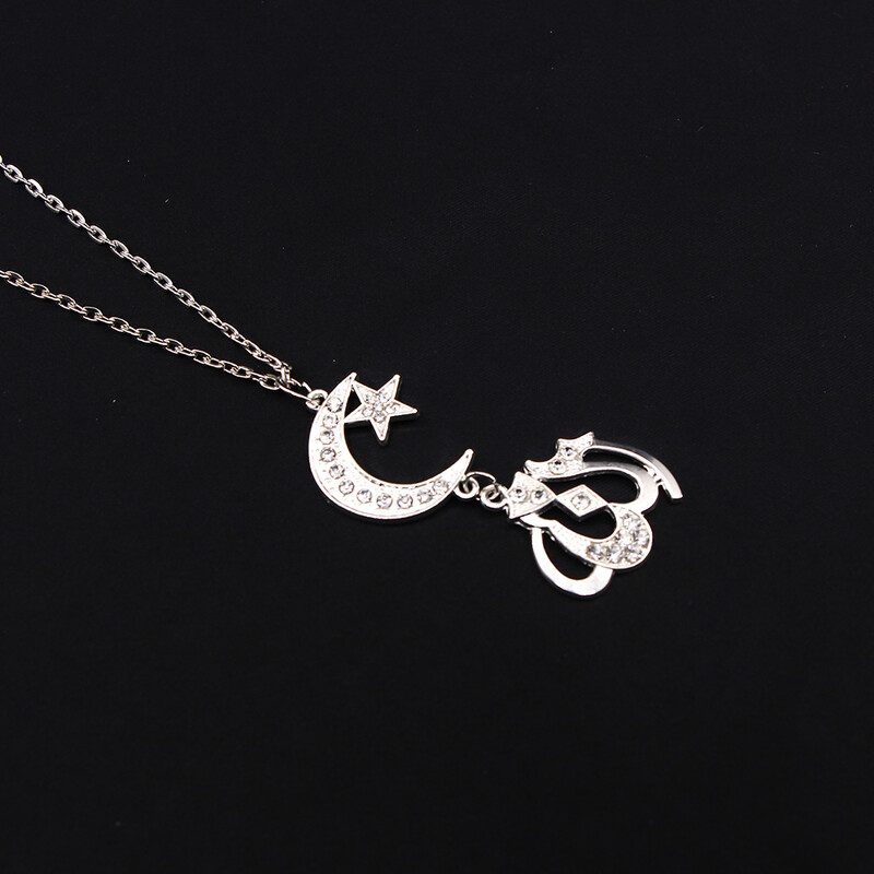 Automobilių pakabukų papuošalai Mėnulio žvaigždė-islamas Kabantis automobilio interjeras Galinio vaizdo veidrodžio apdaila Kabanti apdailos priedai Automobilių priedai