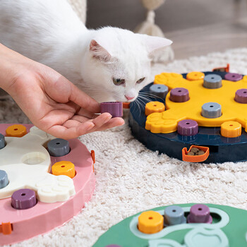 Dog Puzzle Toys Slow Feeder Interactive Increase Puppy IQ Food Dispenser Slowly Eating NonSlip Bowl Pet Cat Dogs Game Training