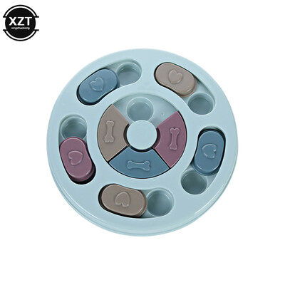 Mājdzīvnieku suņu mīklu rotaļlietas Lēnā barotājs Interaktīvs Palieliniet Kucēnu IQ Barības Dozators Lēnām ēd Neslīdošu Bļodu Kaķu suņu apmācības spēle