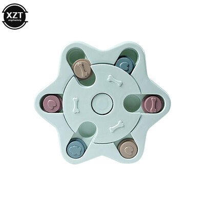 Mājdzīvnieku suņu mīklu rotaļlietas Lēnā barotājs Interaktīvs Palieliniet Kucēnu IQ Barības Dozators Lēnām ēd Neslīdošu Bļodu Kaķu suņu apmācības spēle