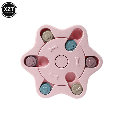 Mājdzīvnieku suņu mīklu rotaļlietas Lēnā barotājs Interaktīvs Palieliniet Kucēnu IQ Barības Dozators Lēnām ēd Neslīdošu Bļodu Kaķu suņu apmācības spēle