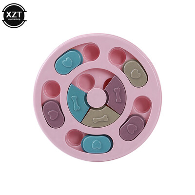 Mājdzīvnieku suņu mīklu rotaļlietas Lēnā barotājs Interaktīvs Palieliniet Kucēnu IQ Barības Dozators Lēnām ēd Neslīdošu Bļodu Kaķu suņu apmācības spēle