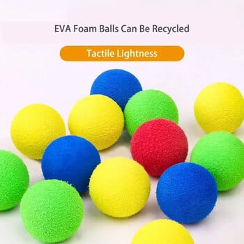 1 σετ Cat Toy Pet Διαδραστικά παιχνίδια Ball Kitten Puppy Παίξτε Εκπαιδευτικό Παιχνίδι EVA Ball Launcher Συνεχής σκοποβολή Παιχνίδια Γάτα Προμήθειες