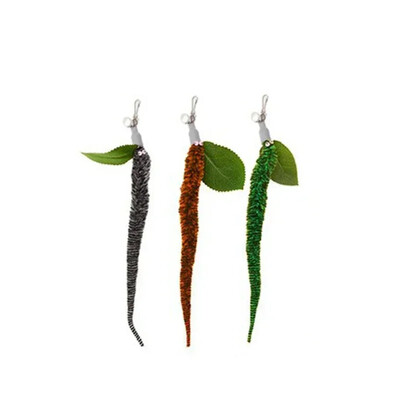 Imitaciniai paukščių kačių žaislai Juokingi interaktyvūs povai su varpelio katės lazdele žaislas kačiukui, žaidžiančiam erzinti lazdelę Žaislai naminių kačių reikmenys