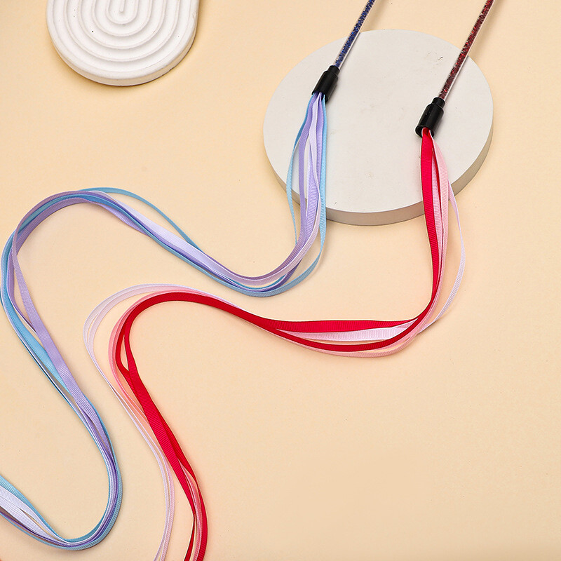 Jucării interactive pentru pisici Panglică lungă din satin Jucărie pentru pisici cu tijă Pisicuță care se joacă Baghetă jucărie Jucărie pentru pisică