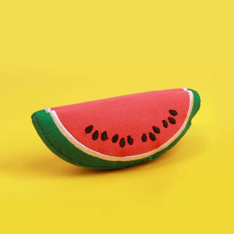 All For Paws Catnip Jucării Morcov Banana Pepene Pepene Ton Forma Catnip Jucărie pentru pisici Jucărie durabilă din pânză cu sunet încrețit