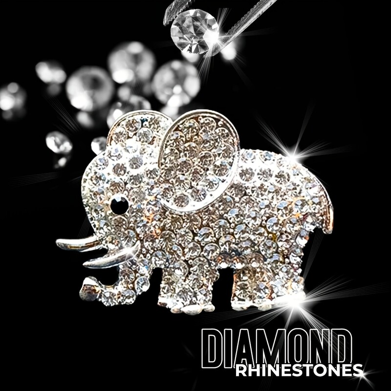 4 dalių Crystal Elephant automobilio oro gaiviklis, ventiliacijos gnybtas, automobilio difuzorius Kalnų krištolinis deimantinis pelėda, automobilio apdaila, automobilio interjeras „Bling“ moterims