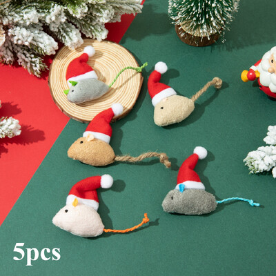 5/8/9 vnt Kalėdų naminių gyvūnėlių žaislų reikmenys Katžolė Pelė Catgrass Cat Žaislas Kačių žaislas Kačių žaislas Katės Kačių žaislai Interaktyvūs naminių gyvūnėlių žaislai