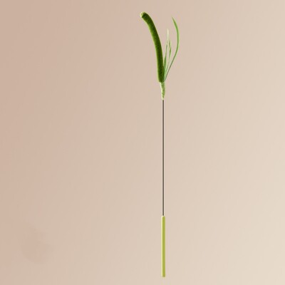 Madden Cat Rotaļlieta Spalvas ķircinošs Cat Stick Cat Self Fun nomierinošs rīks Kaķim specifisks kaujas kaķa nūja Kaķēna koduma bumbiņas rotaļlieta