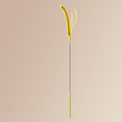 Madden Cat Rotaļlieta Spalvas ķircinošs Cat Stick Cat Self Fun nomierinošs rīks Kaķim specifisks kaujas kaķa nūja Kaķēna koduma bumbiņas rotaļlieta