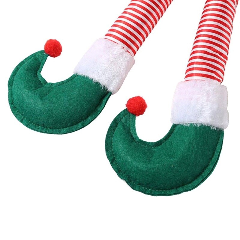 Dekoracija prtljažnika automobila Vilenjak / Noge Djeda Božićnjaka Božićni ukrasi Božićno drvce Privjesak Dodaci Dekoracija za sve automobile