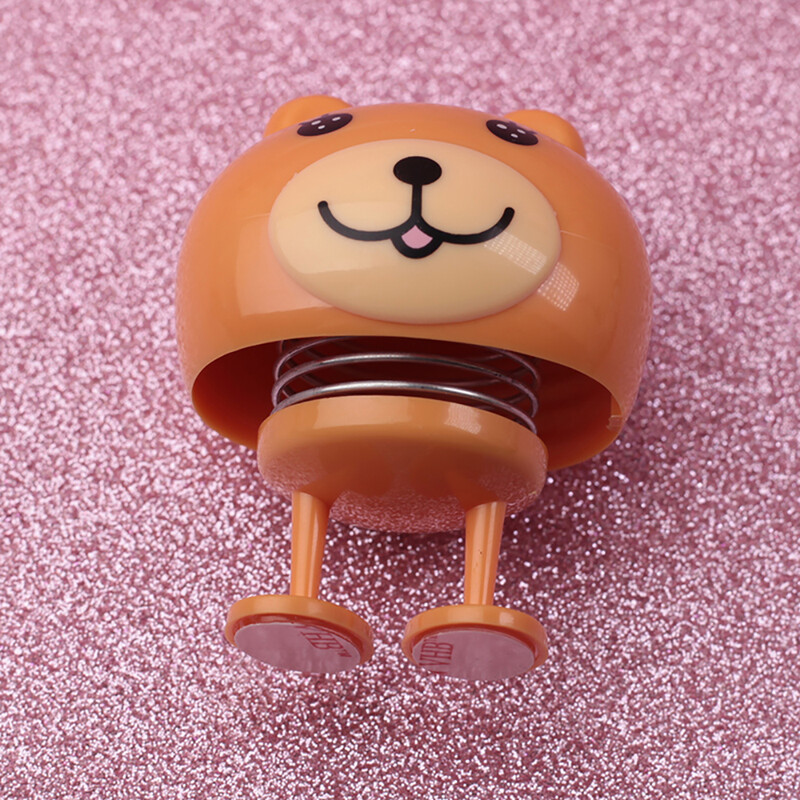 Automobilių papuošalai Mieli papuošalai Linkčiojantis meškiukas Automobiliai Prietaisų skydelis siūbuojantis purtantis galva Katė Lėlė Šokama Žaislai Priedai Dovanos