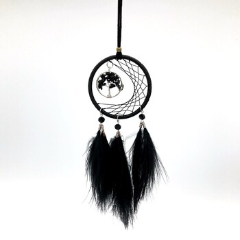 Dream Catcher Car Pendant Feather Creative Interior Rearview Mirror Decor Girl\'s Gift Стенен висулка Подарък Сладки аксесоари за кола