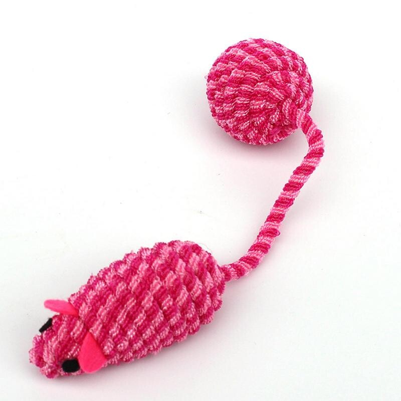 Girgždanti pelė katėms Interaktyvūs kačių žaislai kambarinėms katėms Juokingi dantukų valymo kramtomieji žaislai mažiems šunims katėms šuniukai atsitiktiniai