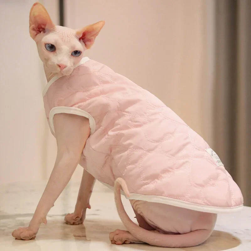 Jachetă pentru cățeluși, pisici, haine de iarnă pentru animale de companie pentru Sphynx Maine-Coon, haină pentru pisici, York, chihuahua, pudel, jachete pentru câini