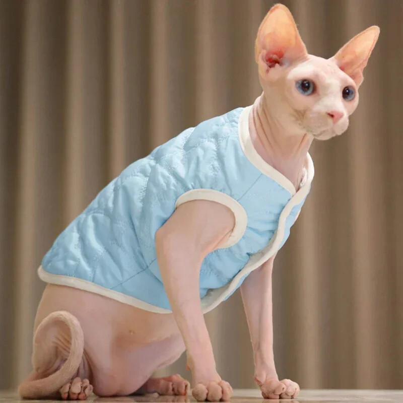 Jachetă pentru cățeluși, pisici, haine de iarnă pentru animale de companie pentru Sphynx Maine-Coon, haină pentru pisici, York, chihuahua, pudel, jachete pentru câini