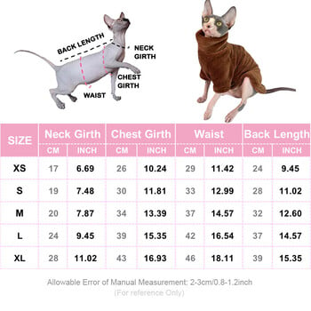Ζεστό παλτό με ζιβάγκο γάτας Sphynx για μικρούς μεσαίους σκύλους Ρούχα Μπουφάν Γατάκι Στολή Γαλλικό Μπουλντόγκ Πουλόβερ πουλόβερ