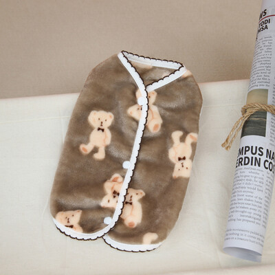 Kačių šunų striukė Liemenė Minkšta Patogūs žieminiai rūbai augintiniams mažiems šunims Šuniukui Kačiukui Šilti drabužiai Ragdoll-Cat Yorkies paltas Mopsas