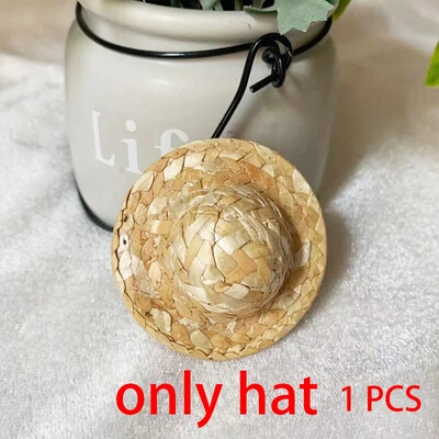 Miela lėlė šiaudinė kepurė žiurkėnas automobilio interjero aksesuarai naujas automobilio salono pakabukas centrinės konsolės apdaila automobilio apdaila