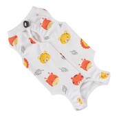 Costum de recuperare chirurgicală pentru pisici pentru răni abdominale masculine femele sterilizează boli de piele Moale pentru animale de companie post-sterilizări T5EF