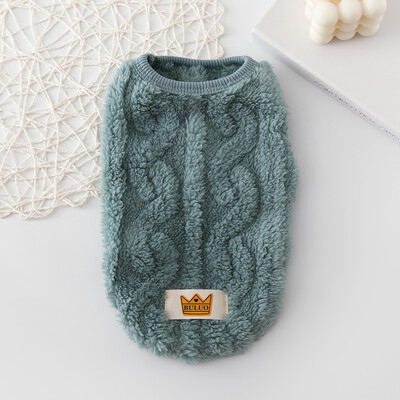Megztinis katėms, šiltas šuniuko džemperis Mieli šunų megztiniai mažiems šunims Čihuahua megzti rankovės šuniuko žieminiai vilnos dirželiai