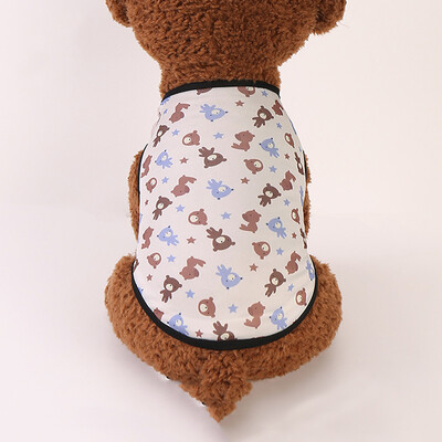 Prsluk sfinks mačka sa slatkim uzorkom za mačke Gotas Ljetna odjeća za kućne ljubimce Odjeća Ragdoll Perzijski mačići Kedi majice Mascotas Kostim