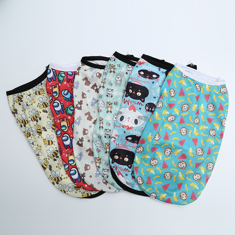 Prsluk sfinks mačka sa slatkim uzorkom za mačke Gotas Ljetna odjeća za kućne ljubimce Odjeća Ragdoll Perzijski mačići Kedi majice Mascotas Kostim