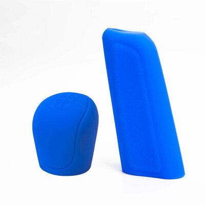 Automobilių bendras silikono pavarų dėžės dangtis neslystantis pavarų dangtis rankinės pavaros ovalios automatinės pavaros rankinio stabdžio dangtelio apdaila