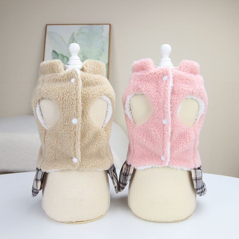 Iarnă caldă rochie pisică haină îngroșat pisică costum bumbac cățeluș pisoi haine pisici pentru pisici