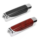 Capac frână de mână mașină Husă decorativă ABS Piele multicoloră Protecție frână de mână de parcare Capac frână de mână Universal