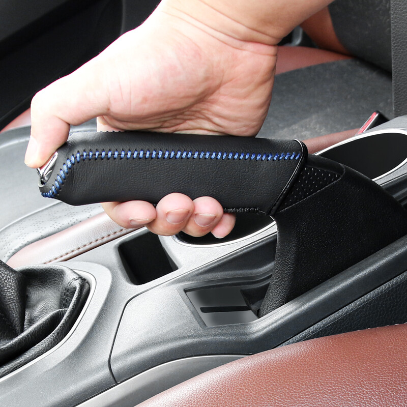 Nahast käsipiduri katte kaitseümbris Toyota Camry RAV4 Prado Corolla YARIS KIA Rio Sorento Sportage K2 K3 K4 K5 jaoks