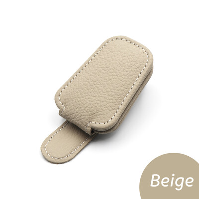 Automobilinis skydelis nuo saulės Prisegtas akiniai Kortelės Dėklas automobiliniai akiniai nuo saulės akinių laikiklis saulės akinių laikiklis laikiklis laikiklis Pu odinis akinių atrama