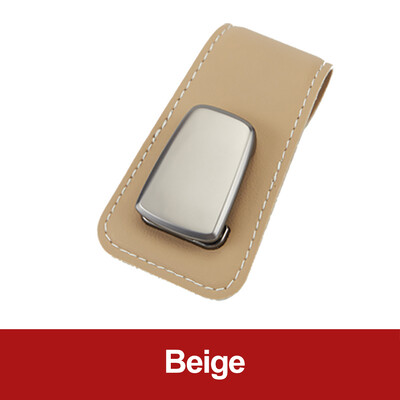 Clip pentru ochelari de soare multifuncțional pentru mașină Clip pentru ochelari de vedere din piele Suport ochelari de soare pentru autovehicule Husă pentru card Accesoriu interior auto