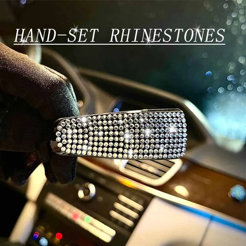 Clip pentru ochelari de soare Suport pentru ochelari de soare Suport pentru carcasă Suport cu strass Ochelari de soare Clip de cristal pentru mașină Accesorii de decorare