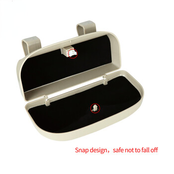 Θήκη γυαλιών Magnetic Car Sun Visor Glasses Case Organizer Θήκη γυαλιών ηλίου Box Holder Visor Sunshade Car Holder για γυαλιά