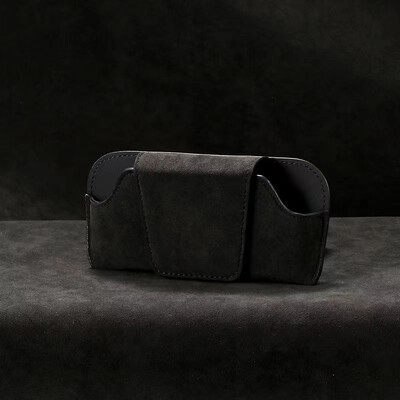 Daugiafunkcinis automobilio akinių dėklas, automatinis saulės skydelio laikiklis saulės akinių dėžutės spaustukas kortelės bilietas Magnetinis automobilio laikymo priedai