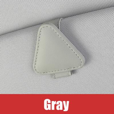 Universalus saulės skydelis, segtukas nuo saulės akinių laikiklis automobilinių akinių laikiklis Microsoft odinis akinių laikiklis bilietų segtukas akinių laikiklis