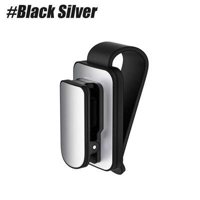 Universālie auto saulesbriļļu turētāji, magnētiskās ādas brilles, briļļu pakaramais skava, biļešu karšu briļļu klipsis, automašīnas viziera aksesuārs