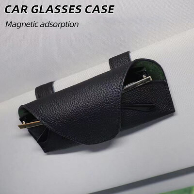 Αποθήκευση γυαλιών αυτοκινήτου για Universal Auto Sun Visor Γυαλιά ηλίου Θήκες αποθήκευσης κάρτας Εισιτήριο αποθήκευσης κλιπ Θήκες Αξεσουάρ