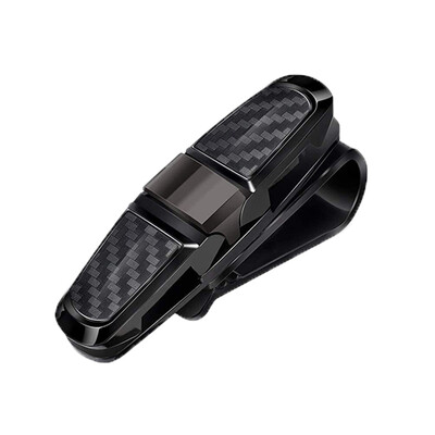 Husă universală pentru ochelari pentru mașină Cutie pentru ochelari cu parasolar auto Cutie pentru ochelari de soare Suport pentru bilete pentru carduri Husă pentru stilouri Cutie cu cleme Accesorii