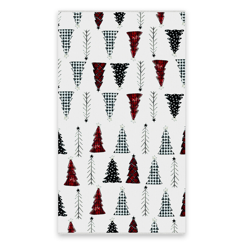 „Santa Cross“ mikropluošto virtuvės rankšluostis, sugeriantis mažas rankšluostis