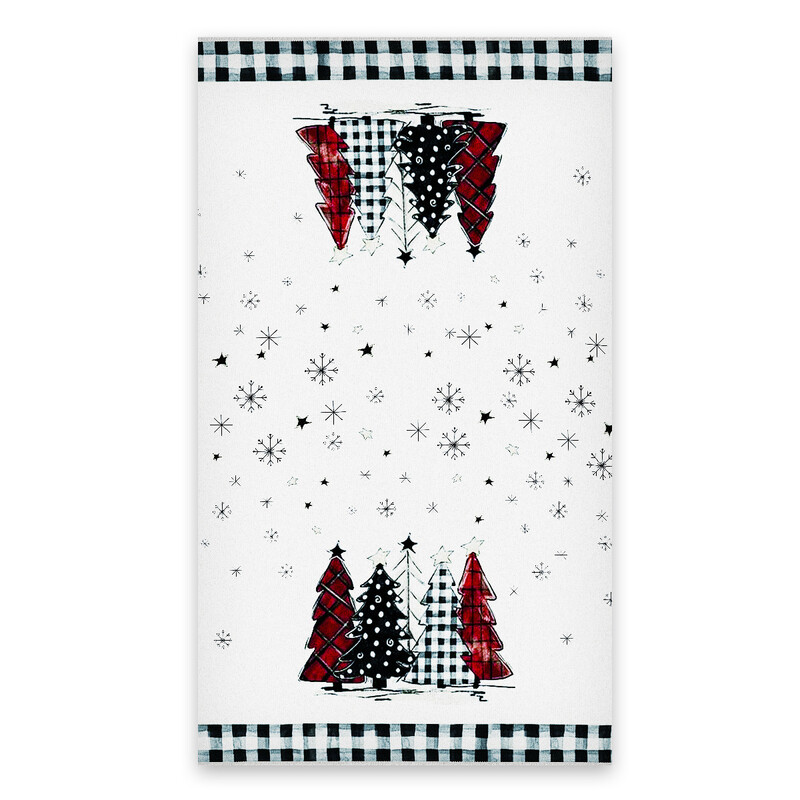 „Santa Cross“ mikropluošto virtuvės rankšluostis, sugeriantis mažas rankšluostis