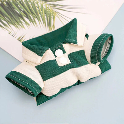 Tricou polo la modă de vară pentru pisici Haine cu două picioare Cămașă pentru cățeluș Îmbrăcăminte subțire pentru animale de companie