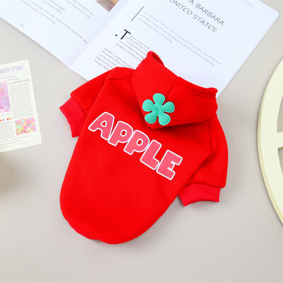 Klasikinis vaisių raštas Sfinksas Cat Hoodie Megztinis Rudens Žiemos Šilti Apranga gyvūnams Katėms Gotas Garfield Katten Šunų talismanas Kostiumas