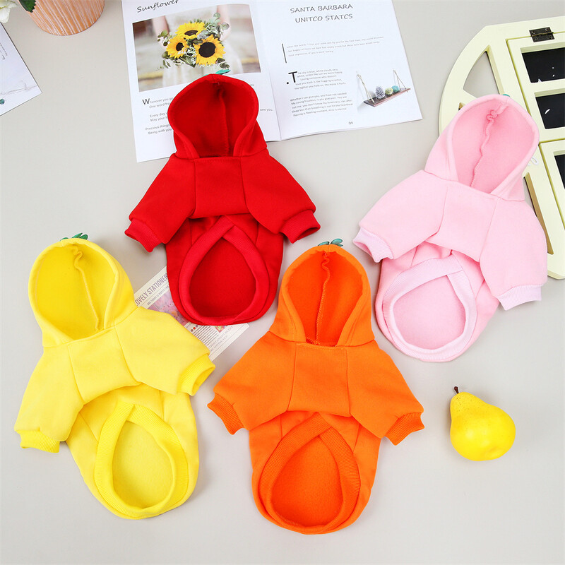 Klasikinis vaisių raštas Sfinksas Cat Hoodie Megztinis Rudens Žiemos Šilti Apranga gyvūnams Katėms Gotas Garfield Katten Šunų talismanas Kostiumas