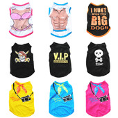 Vasariniai rūbai augintiniams katėms 100 % medvilnė kačių šuniuko liemenė, šauni, kvėpuojanti spauda Sfinkso katės drabužiai kačiukui pižama ropa para gatos