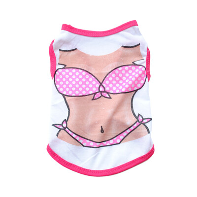 Vasariniai rūbai augintiniams katėms 100 % medvilnė kačių šuniuko liemenė, šauni, kvėpuojanti spauda Sfinkso katės drabužiai kačiukui pižama ropa para gatos