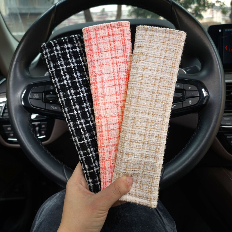 Puha autó biztonsági öv huzat Univerzális Auto biztonsági öv huzatok Meleg plüss vállpárna védő Biztonsági övek Vállvédelem