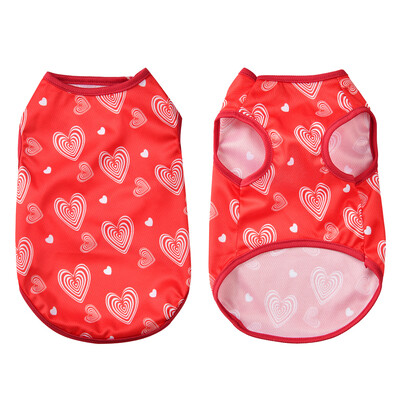 Ballīšu modes kaķu apģērba veste maziem un vidējiem kaķiem, suņiem, smieklīgi saģērbtiem kaķēnu sirds apdrukas omulīgi apģērbi mājdzīvnieku kospleja kostīmi